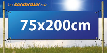 Banderoll Standard 75x200cm