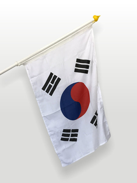 Sydkoreas fasadflagga