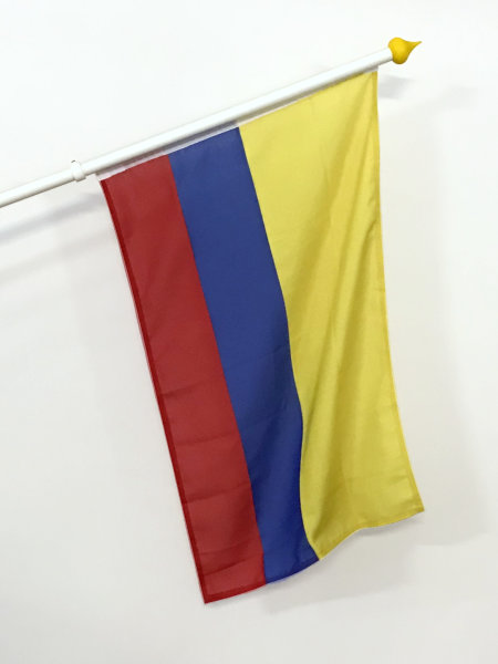 Ecuadors fasadflagga utan vapen