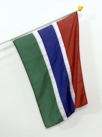 Gambias fasadflagga