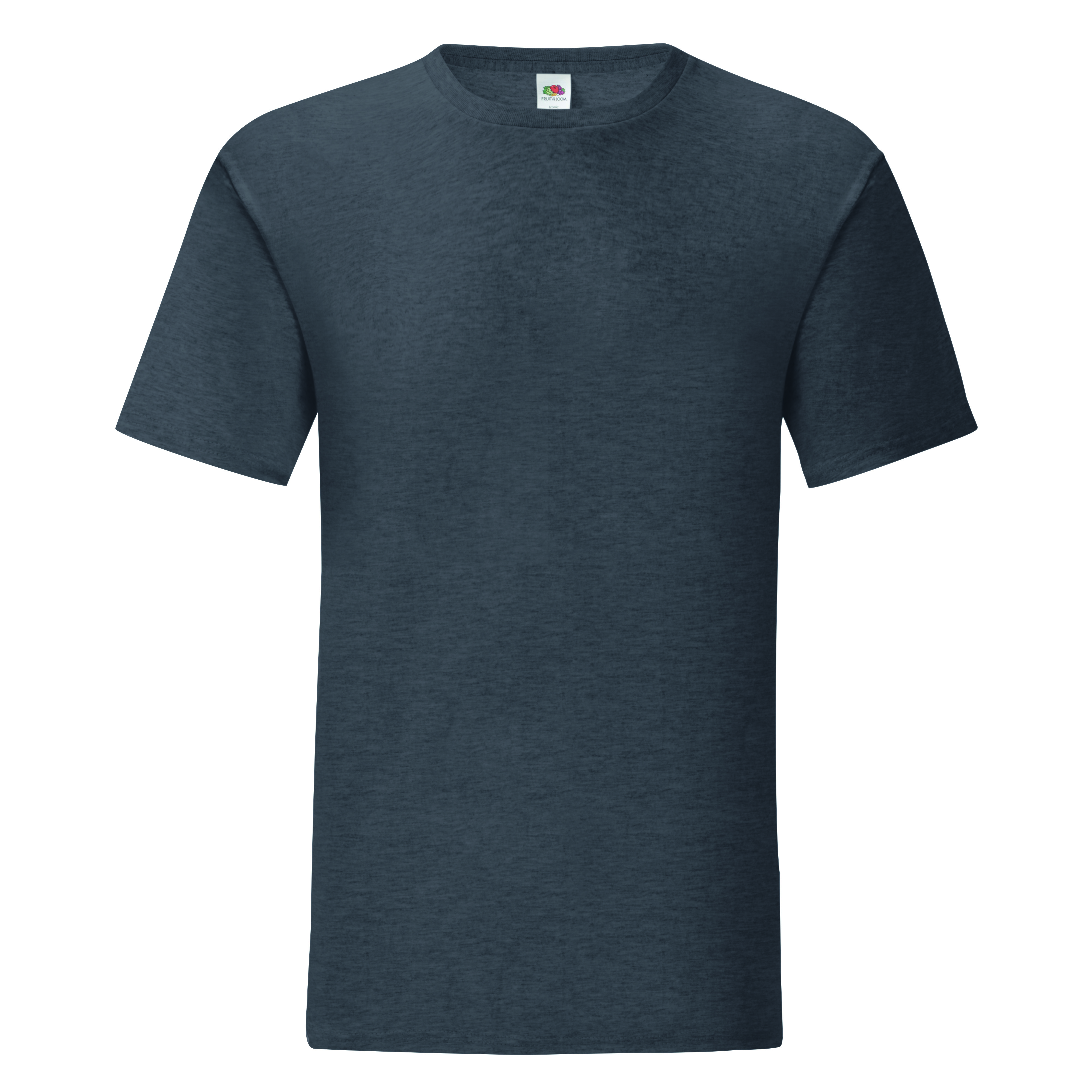 Iconic ringspunnen T-shirt med 1st 1-färgstryck  - 5