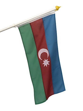 Azerbajdzjans flagga