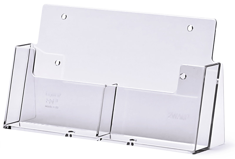 Akrylställ bord 2 x A6, wide
