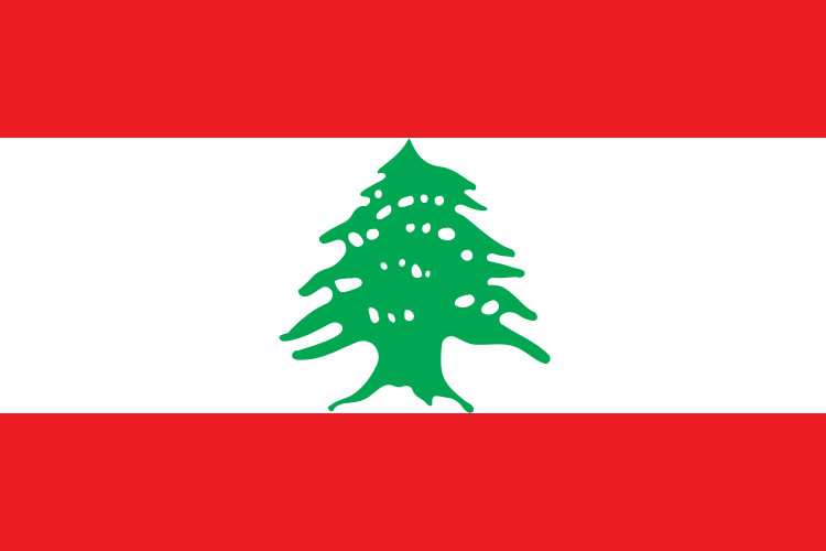 Libanon Flagga - 2