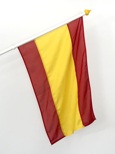 Spaniens fasadflagga utan stadsvapen