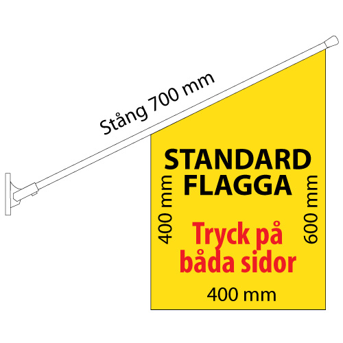 Antikt Flagga - 2