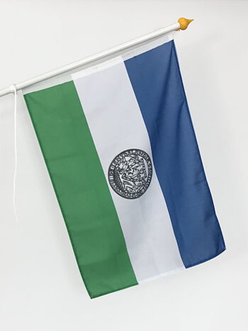 Republiken Jämtlands fasadflagga