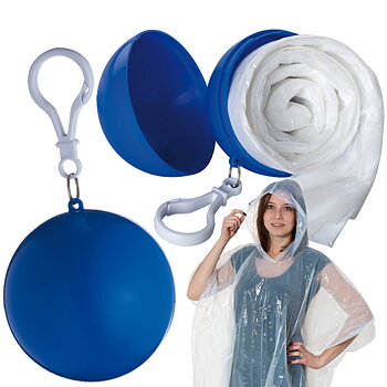Poncho i plastboll