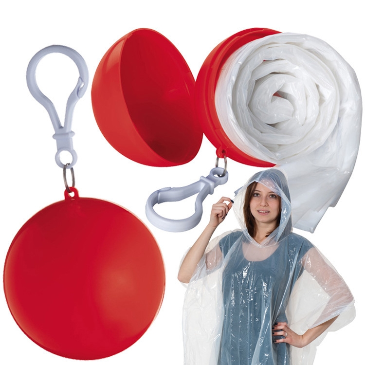 Poncho i plastboll - 2
