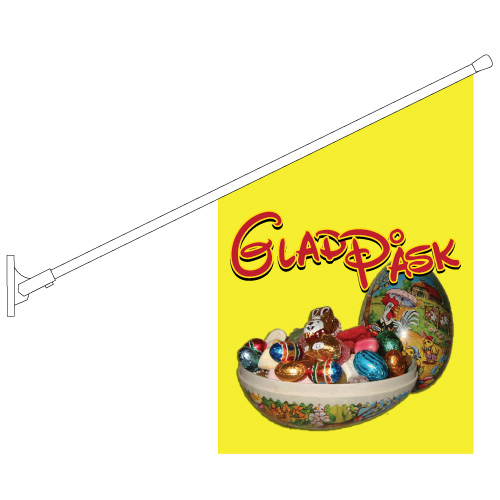 Butiksflagga GLAD PÅSK