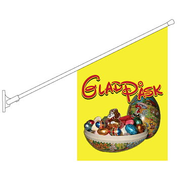 Butiksflagga GLAD PÅSK