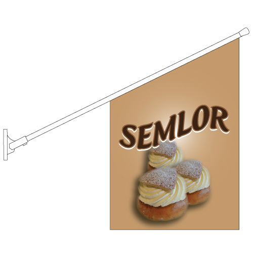 Butiksflagga SEMLOR