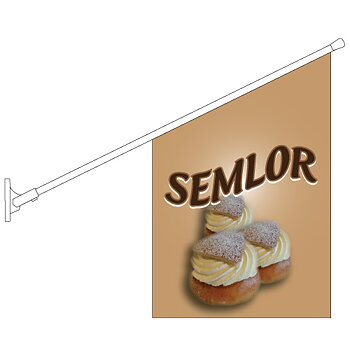Butiksflagga SEMLOR