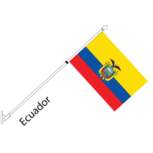 Nationssett Ecuador med vapen - 2