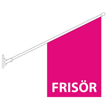 Frisör flagga