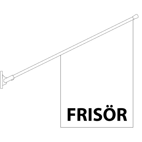 Frisör flagga - 8