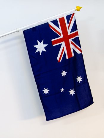 Australiens Flagga