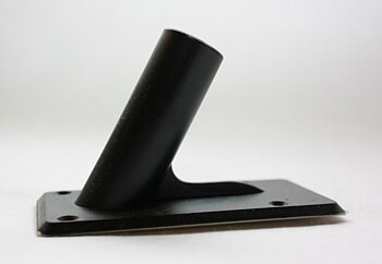 Väggfäste i plast 60° med tejp 19mm