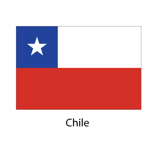 Chile Flagga - 2
