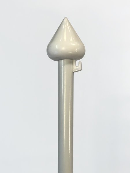 Aluminium flaggstång  112cm  19 mm. - 4