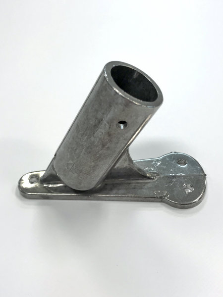 Gjutet aluminium väggfäste  22mm