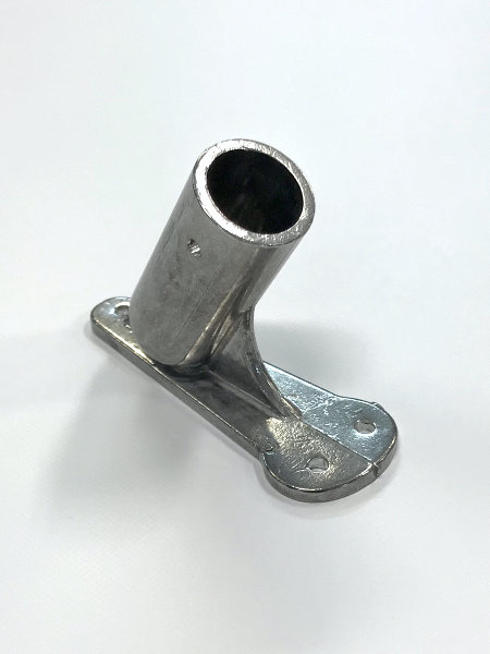 Gjutet aluminium väggfäste  22mm - 2
