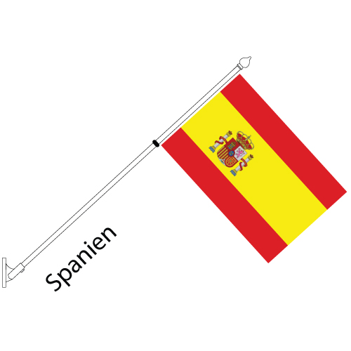 Nationssett Spanien med stadsvapen - 2