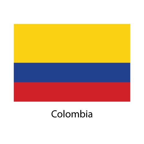 Colombias fasadflagga - 2