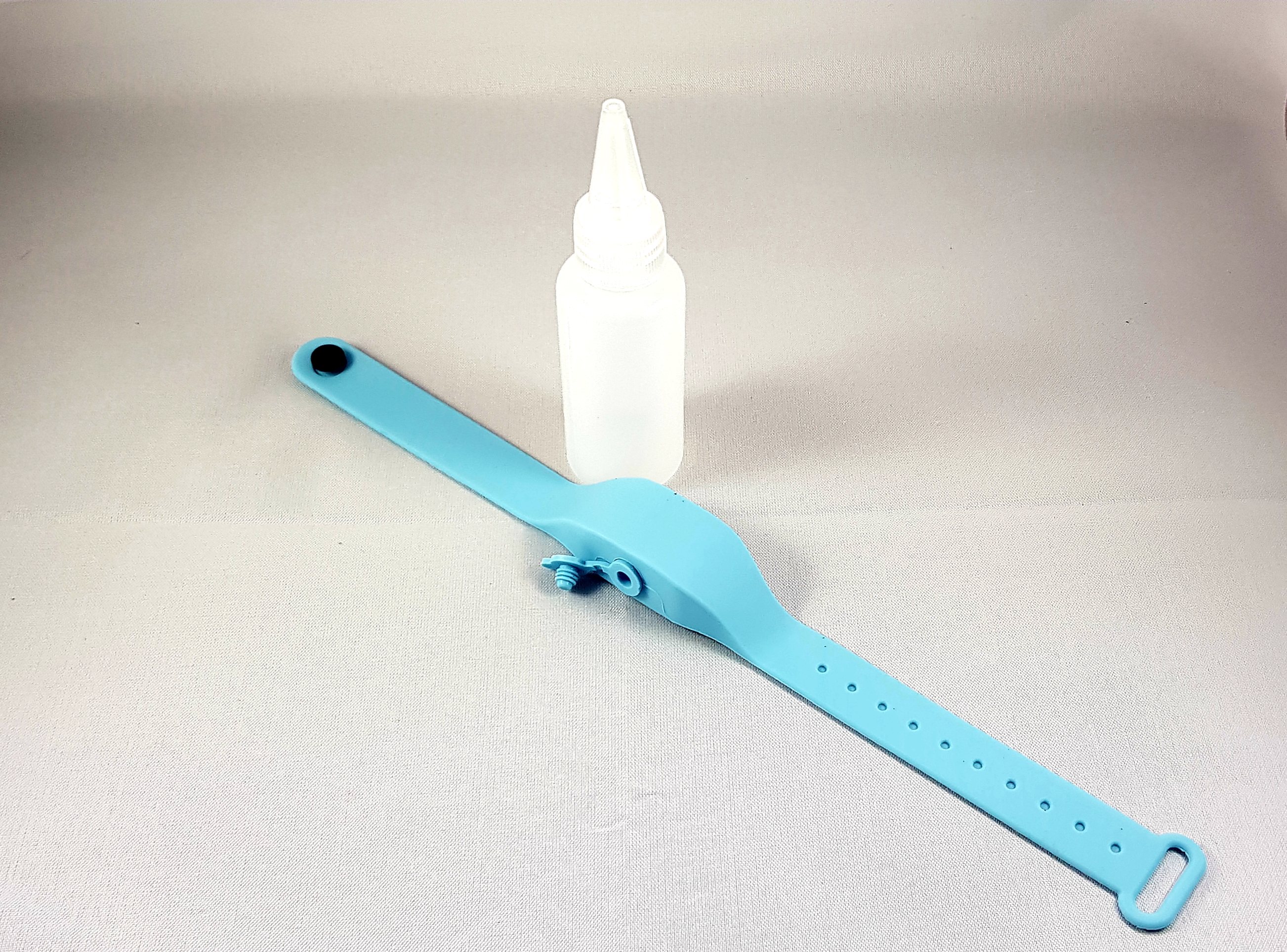 Armband för handsprit / handgel   Blå  Pris från: