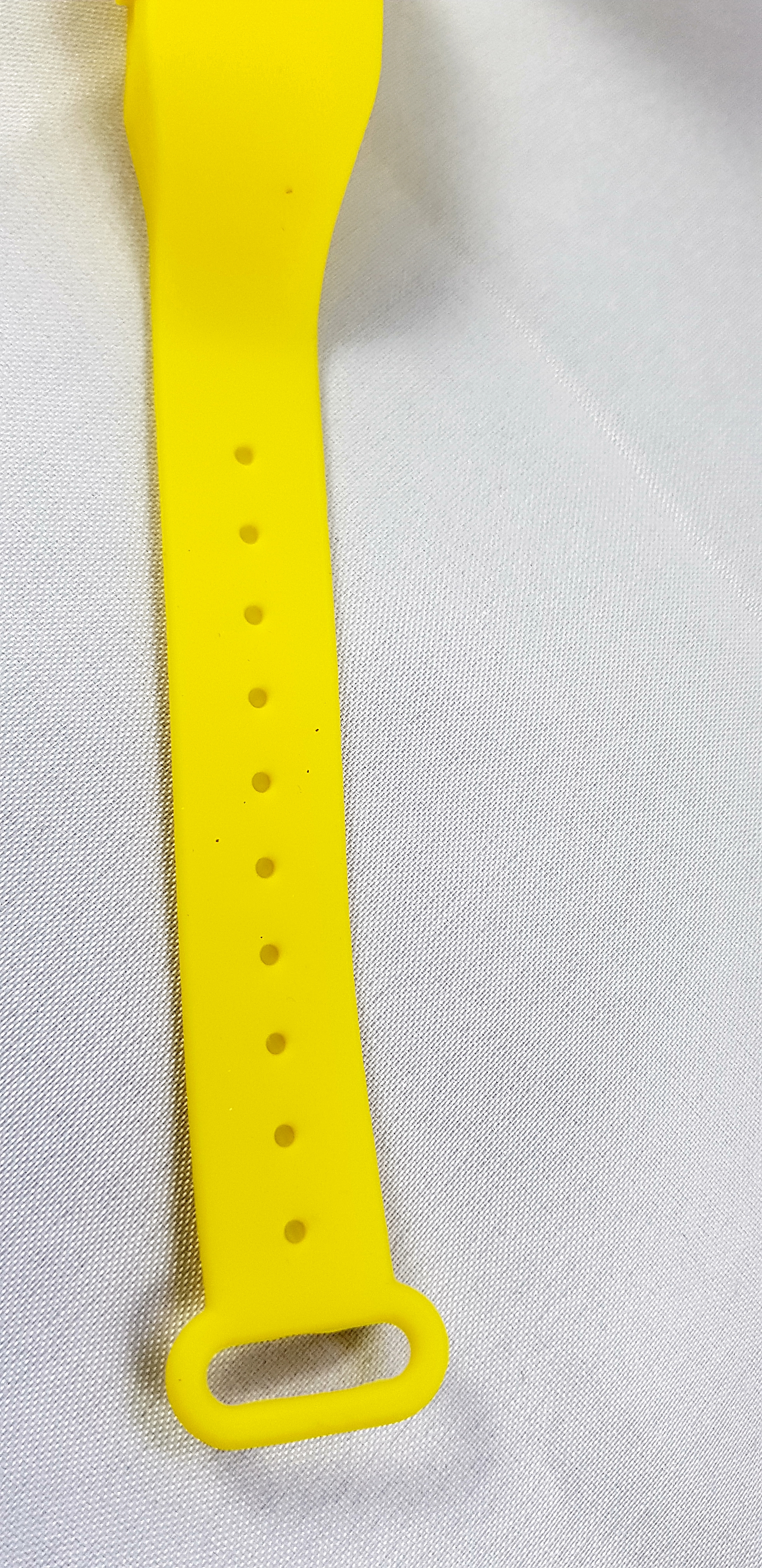 Armband för handsprit / handgel gul   Pris från: - 3