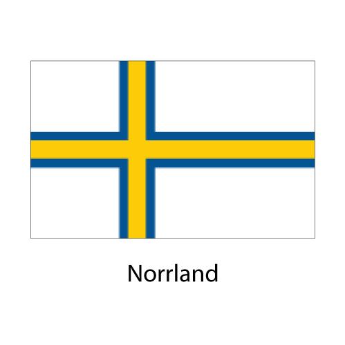 Norrlands regionsflagga - 2