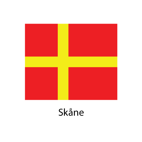 Skåne regionsflagga - 2