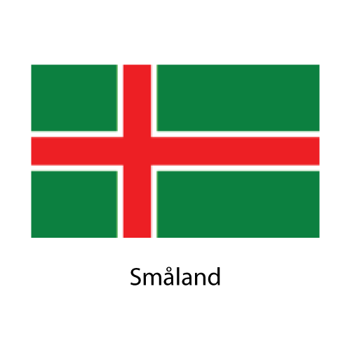 Småland regionsflagga - 2