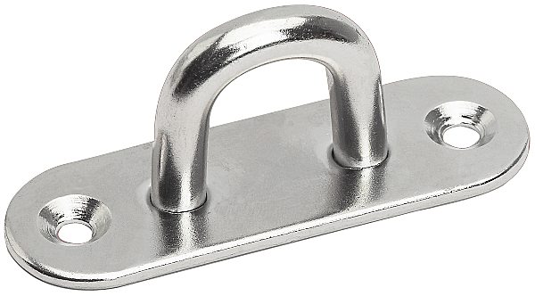Fästöggla med avlång platta