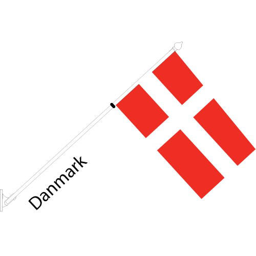 Nationssett Danmark - 2