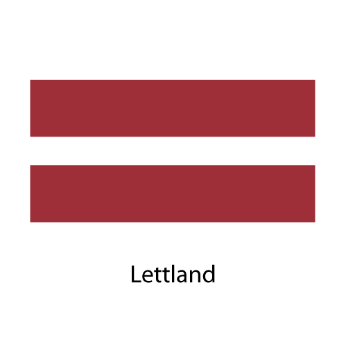 Lettlands fasadflagga - 2