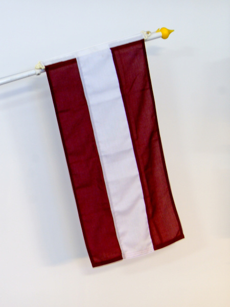 Lettlands fasadflagga