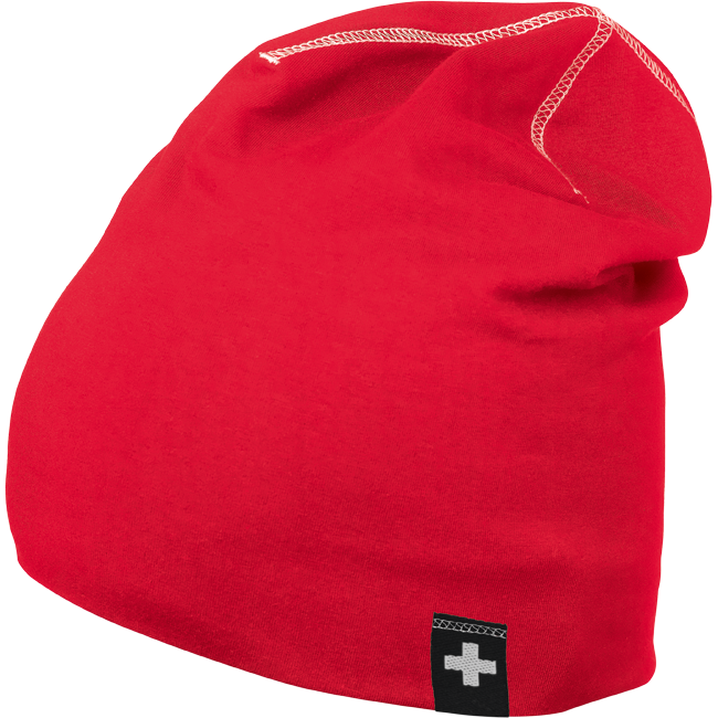 Beanie i bomull avvikande färg på sömmarna - 8