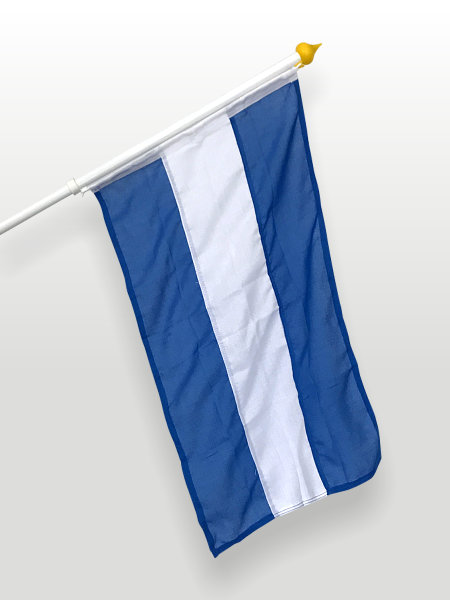 Nicaraguas fasadflagga utan vapen