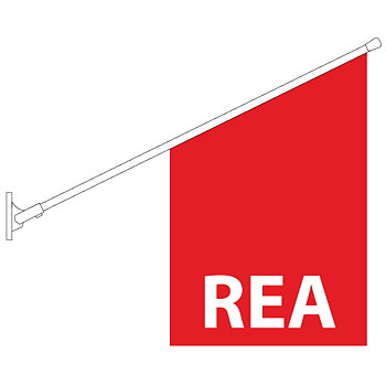 REA Butiksflagga