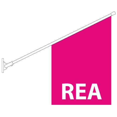 REA Butiksflagga - 2