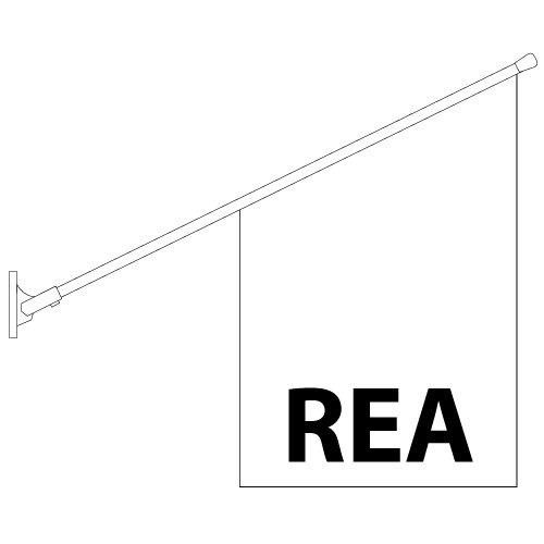 REA Butiksflagga - 7