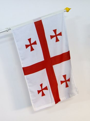 Georgiens fasadflagga
