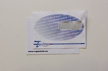 Kuvert C4 2-färgs tryck
