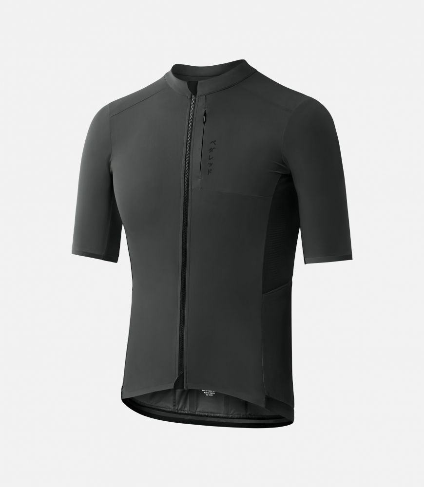 PEdALED Odyssey Long Distance Cycling Jersey Charcoal Gray