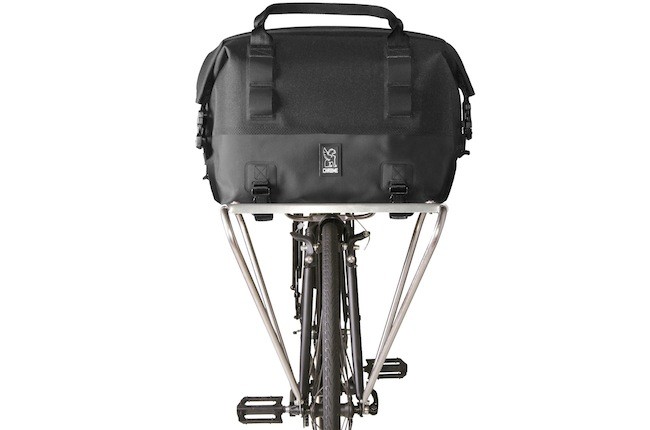 Chrome Urban Ex Rolltop 40L Tote Bag. Welded Waterproof 40 liter front rack duffle