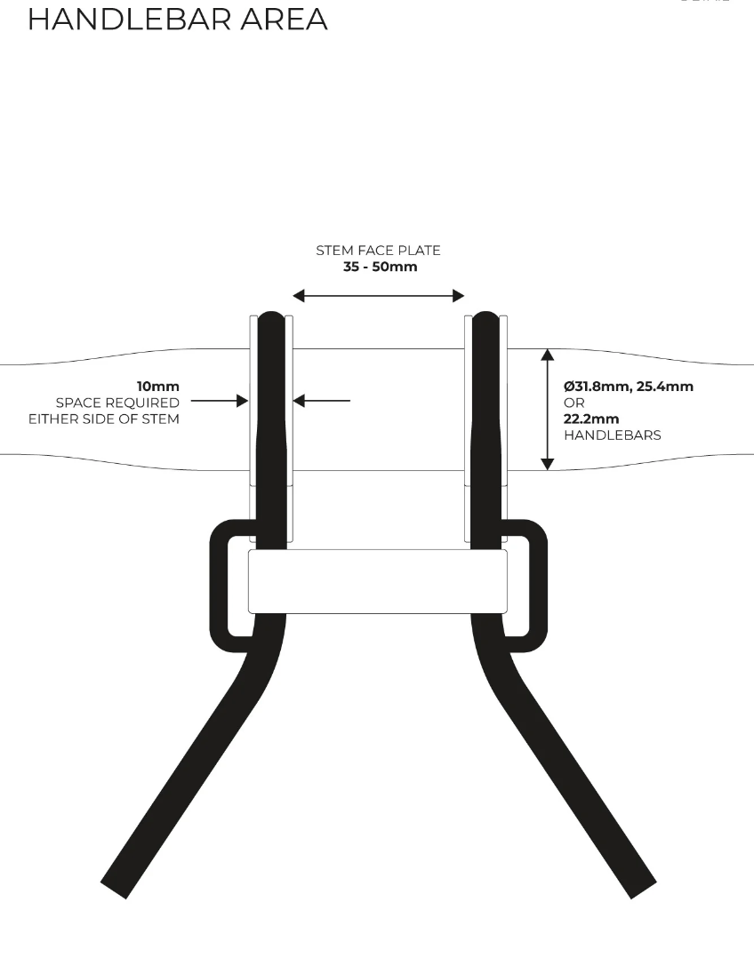 アクセサリー Jack The Bike Rack JACK the Bike Rack Handlebar Rack - Black - UrbanBikeWear.pl