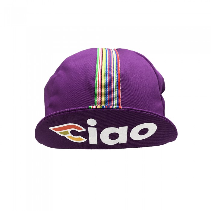 Cinelli Ciao Purple Cycling Cap