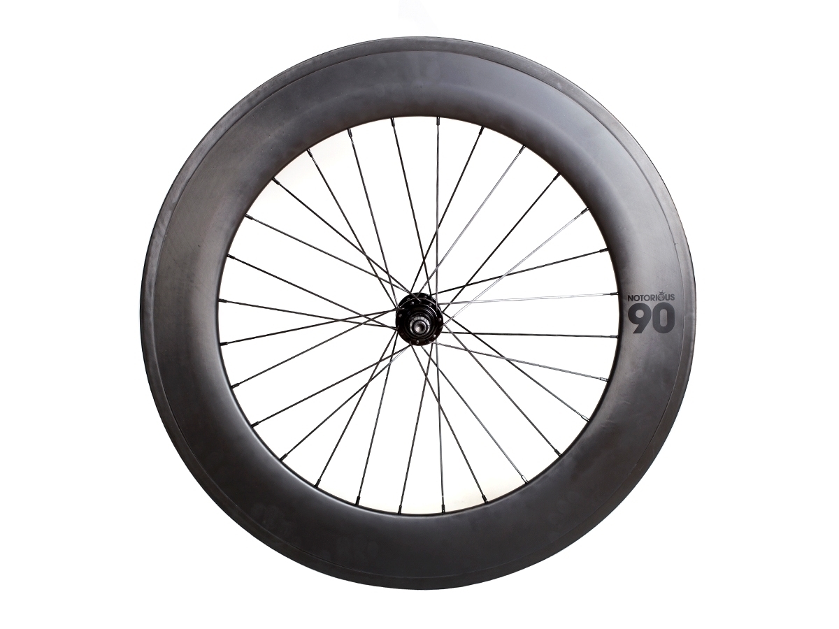 BLB Notorious 90 Front Wheel - 28H Black