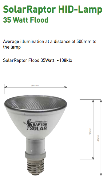 Solar Raptor HID 35 W flood - 7